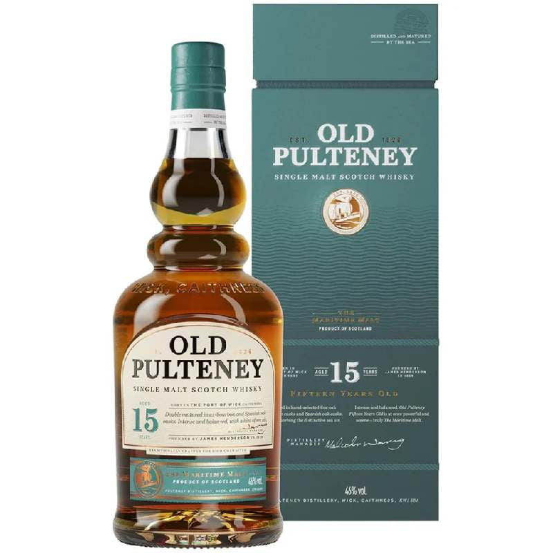 Old Pulteney 15 Year Old Single Malt Whisky