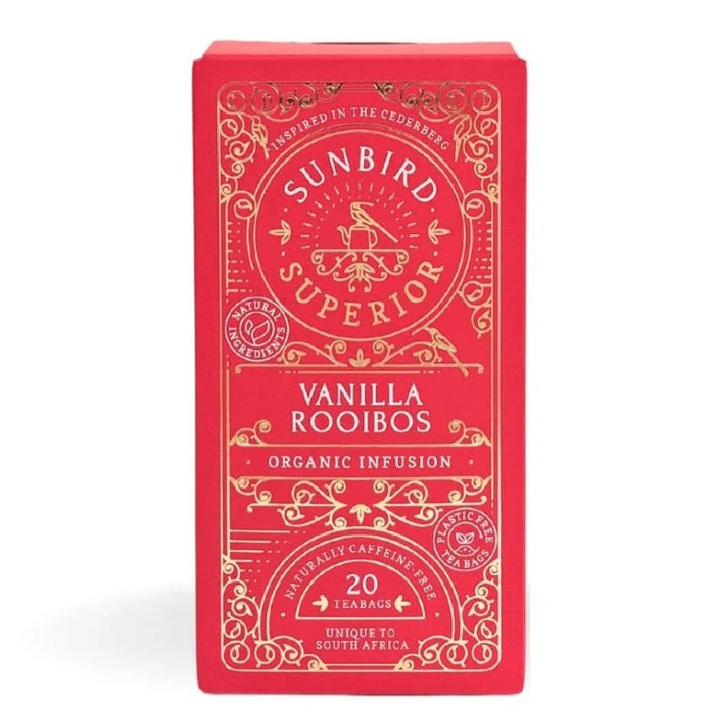 Sunbird Vanilla Rooibos Tea 50g