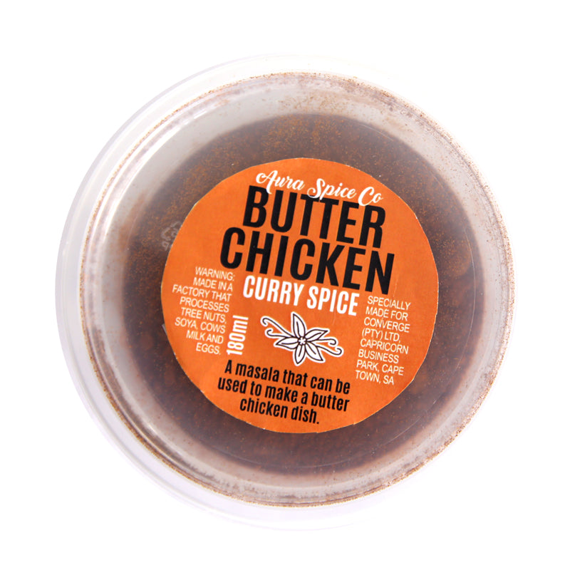 Aura Spice Co Butter Chicken Curry Spice 180ml