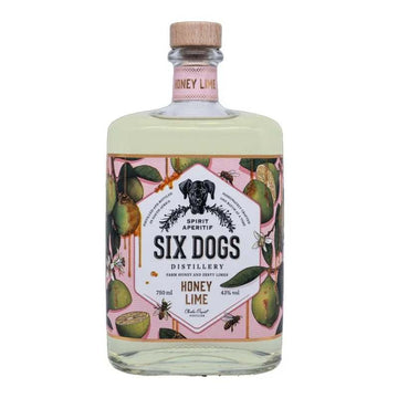 Six Dogs Honey Lime Gin 750ml