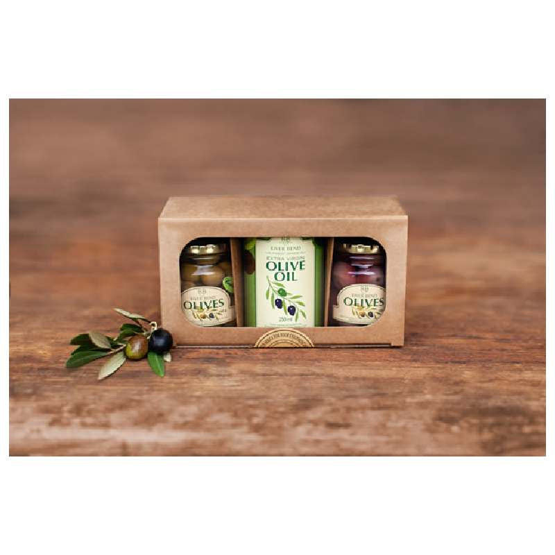 Riverbend Cocktail Olive Gift Pack 3x150g