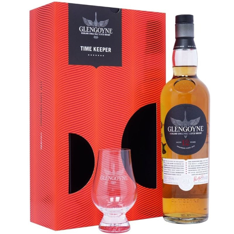 Glengoyne 12YO Timekeeper Glass - Pack