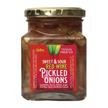 Tannin Treat Co S.S Red Wine Pickled Onion 260ml