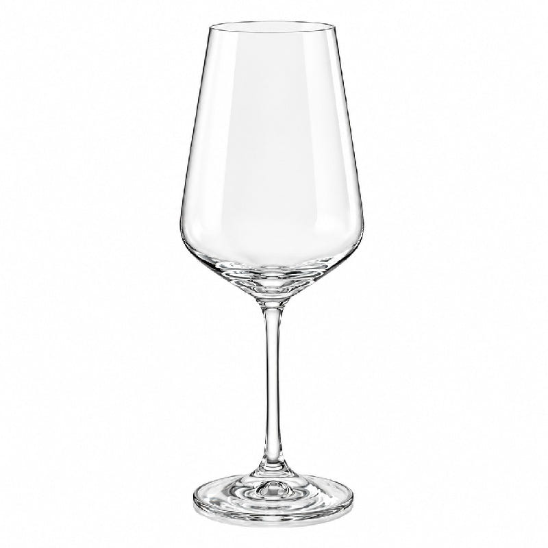 Sandra Crystal Red Wine Glass 550ml - 6 Pack