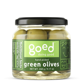 Goed Life Table Green Olives 260g