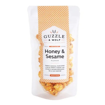 Guzzle and Wolf Honey & Sesame Popcorn 100g