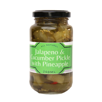 Jalapeno & Cucumber Pickle with Pineapple 250ml