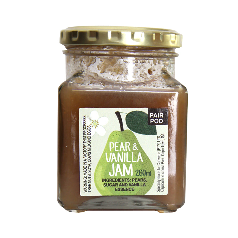 Pair Pod Pear & Vanilla Jam 260ml