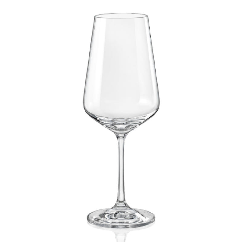 Sandra Crystal Red Wine Glass 550ml - 6 Pack