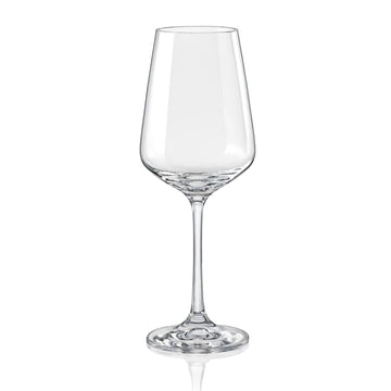 Sandra Crystal White Wine Glass 350ml - 6 Pack