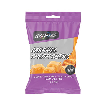 SugarLean Caramel Cream Chews 70g