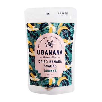 Ubanana dried bananas 100g
