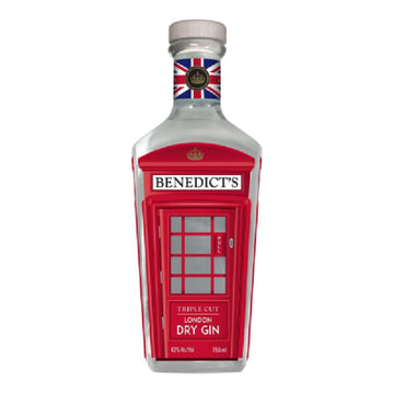Benedicts London Dry Gin 750ml - WINE-OF-THE-MONTH-CLUB