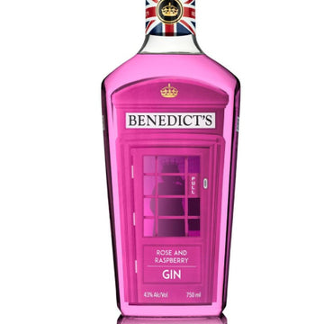 Benedicts Rose and Raspberry Gin 750ml - WINE-OF-THE-MONTH-CLUB