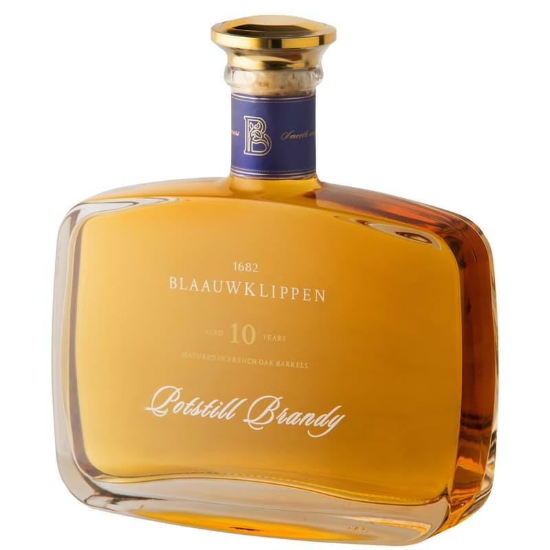 Blaauwklippen 10 Year Old Potstill Brandy 500ml - WINE-OF-THE-MONTH-CLUB