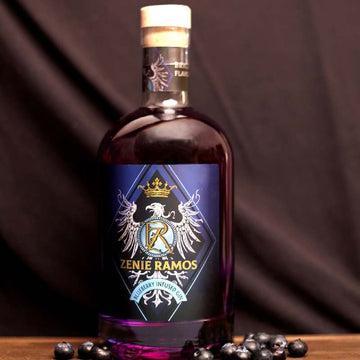 Blomendahl Zenie Ramos Blueberry Infused Gin 750ml - WINE-OF-THE-MONTH-CLUB