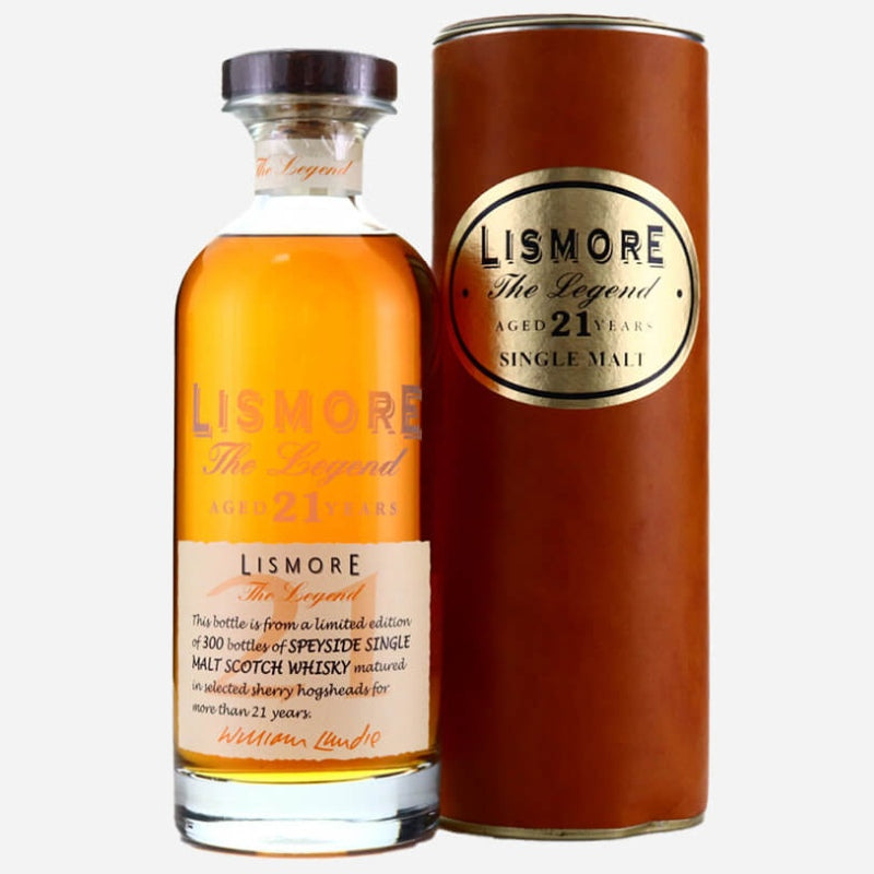 Lismore The Legend 21YO Speyside S/Malt Scotch - WINE-OF-THE-MONTH-CLUB