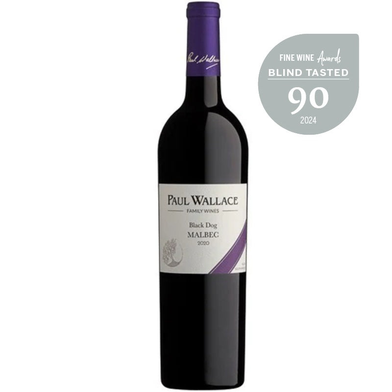 Paul Wallace Black Dog Malbec 2021 - WINE-OF-THE-MONTH-CLUB