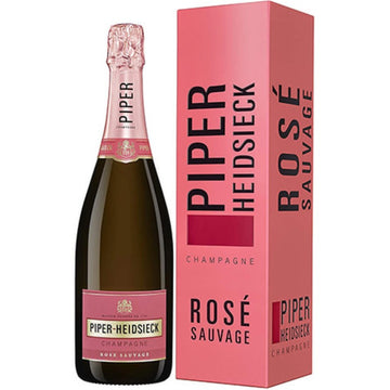 Piper-Heidsieck Rose Sauvage Giftbox 750ml - WINE-OF-THE-MONTH-CLUB
