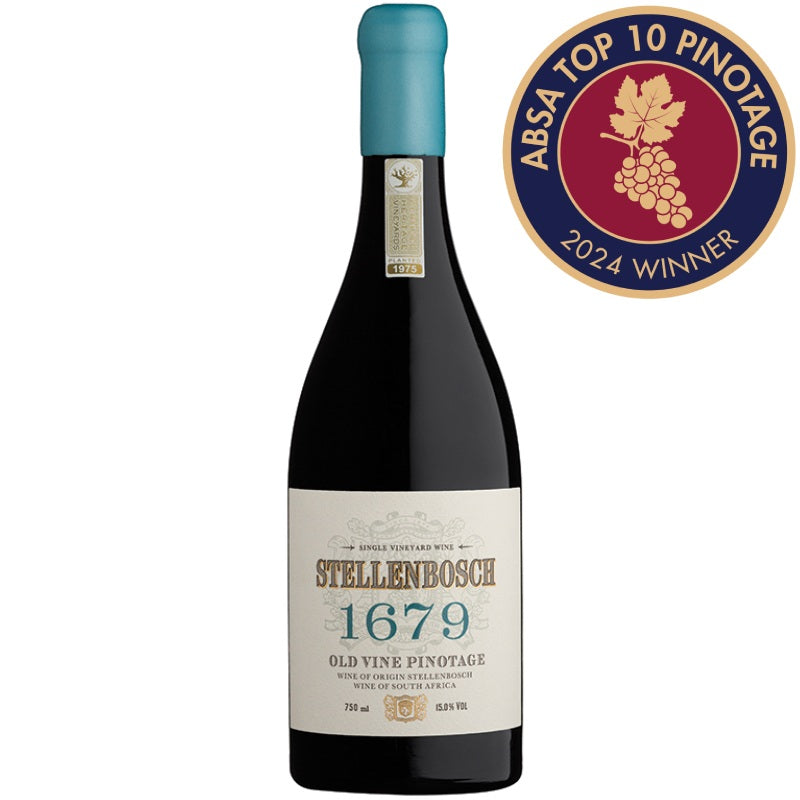 Stellenbosch 1679 Old Vine Pinotage 2022 (Top 10) - WINE-OF-THE-MONTH-CLUB