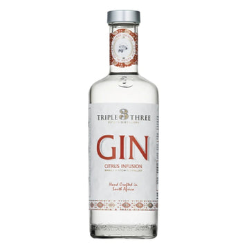 Triple 3 Citrus Gin 500ml - WINE-OF-THE-MONTH-CLUB