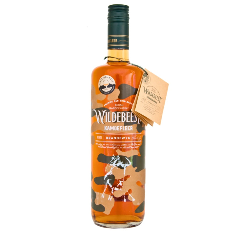 Wildebeest Kamoefleer VS Potstill Brandy - WINE-OF-THE-MONTH-CLUB